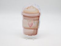 Vera's Arts & Dice Liefdevolle Frappuchino Sticker