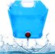 Ibenzoa® Récipient d'eau pliable avec robinet pour camping et activités de plein air
