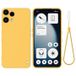 Nothing Phone (3a) Lite coque en silicone liquide avec dragonne - Jaune