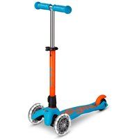 Micro Mobility Micro Deluxe Neon LED Oranje 3-wielige kinderstep