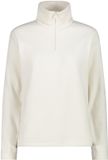 CMP Dames col roulé fleece met halve ritssluiting, Polyester, XS, Herfst/Winter 2025, 034 panna mcl