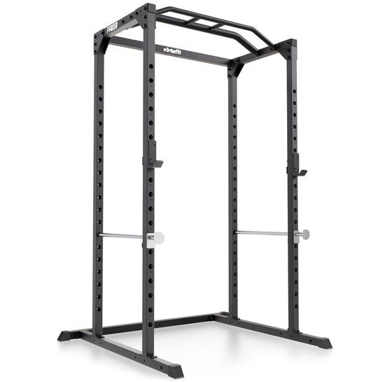 VirtuFit PR100 Power Rack - Squat Rack - Black - 150 kg Max. Load