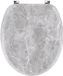 Tendance Toiletbril Royal Nature - marmer look - MDF hout - universeel - standaard wc bril
