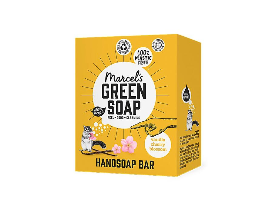Marcels Green Soap Handzeep Bar - Vanille & Kersenbloesem - 90gr Vanille & Kersenbloesem
