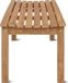 Teakea - Slater Teak Tennisbank 180x46x45 cm - Massief Teakhout - Robuuste Buitenbank voor Tuin of Club
