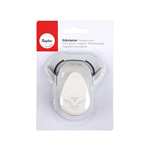 RAYHER Hobby Hoekpons - Bloemen - ø 2,54 cm - 1 inch - Papier/karton tot 220 g/m²