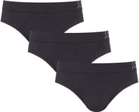 sloggi Slip Briefs Mannen Effen Houtskool 3-pack XXL