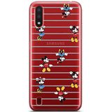 ERT GROUP mobiel telefoonhoesje voor Samsung A01 origineel en officieel erkend Disney patroon Mickey & Minnie 007