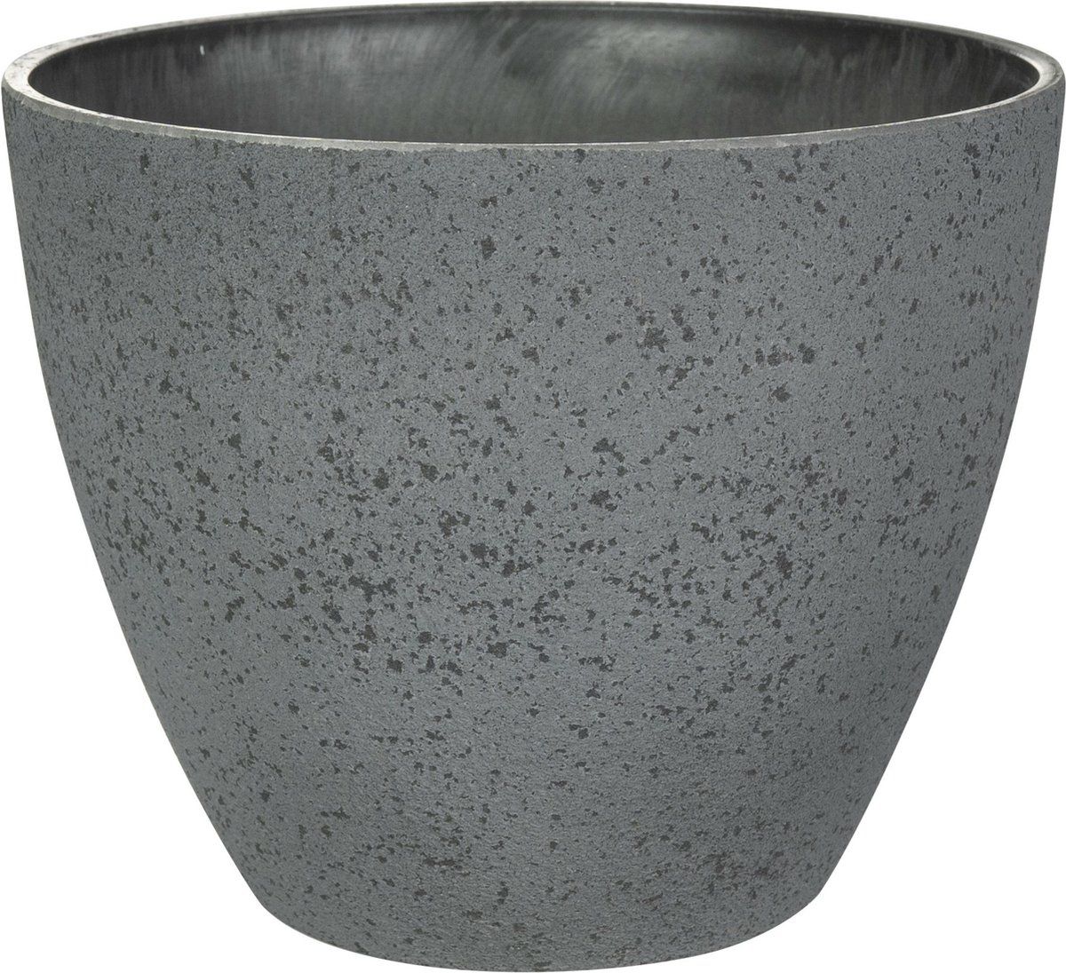 Steege TER Bloempot/plantenpot - antraciet - D13/H12 cm