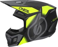 O'NEAL 3SRS Vision Zwart Fluo Geel Crosshelm Maat XXL