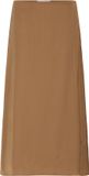 b.young BYIGOMI SKIRT Maxi Rokken Dames Toffee Polyester/Viscose Maat 44