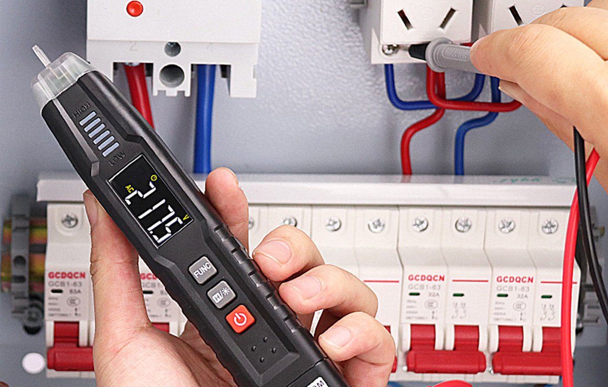 HABOTEST HT122 - Contactloze spanningstester / diodetester - Zwart