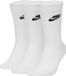Nike Everyday Cushion Crew Sokken Senior (3-pack) Wit/Zwart Polyester Unisex 34-38