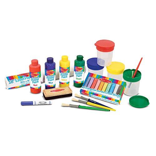 MELISSA & DOUG Ezel Accessoireset | Kunst & Ambachten | Kunstbenodigdheden | 3+ | Cadeau voor Jongen of Meisje