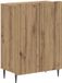 vidaXL Badkamer Opbergkast ZWOLLE Artisanaal eiken 59,5 x 31 x 79,5 cm
