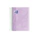 Oxford Touch Kalender 2025/2026, dag per pagina, extra stevige omslag, 12 x 18 cm, Spaans, Mauve