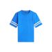 Tommy Hilfiger T-shirt blauw Jongens Katoen Ronde hals Meerkleurig - maat 176