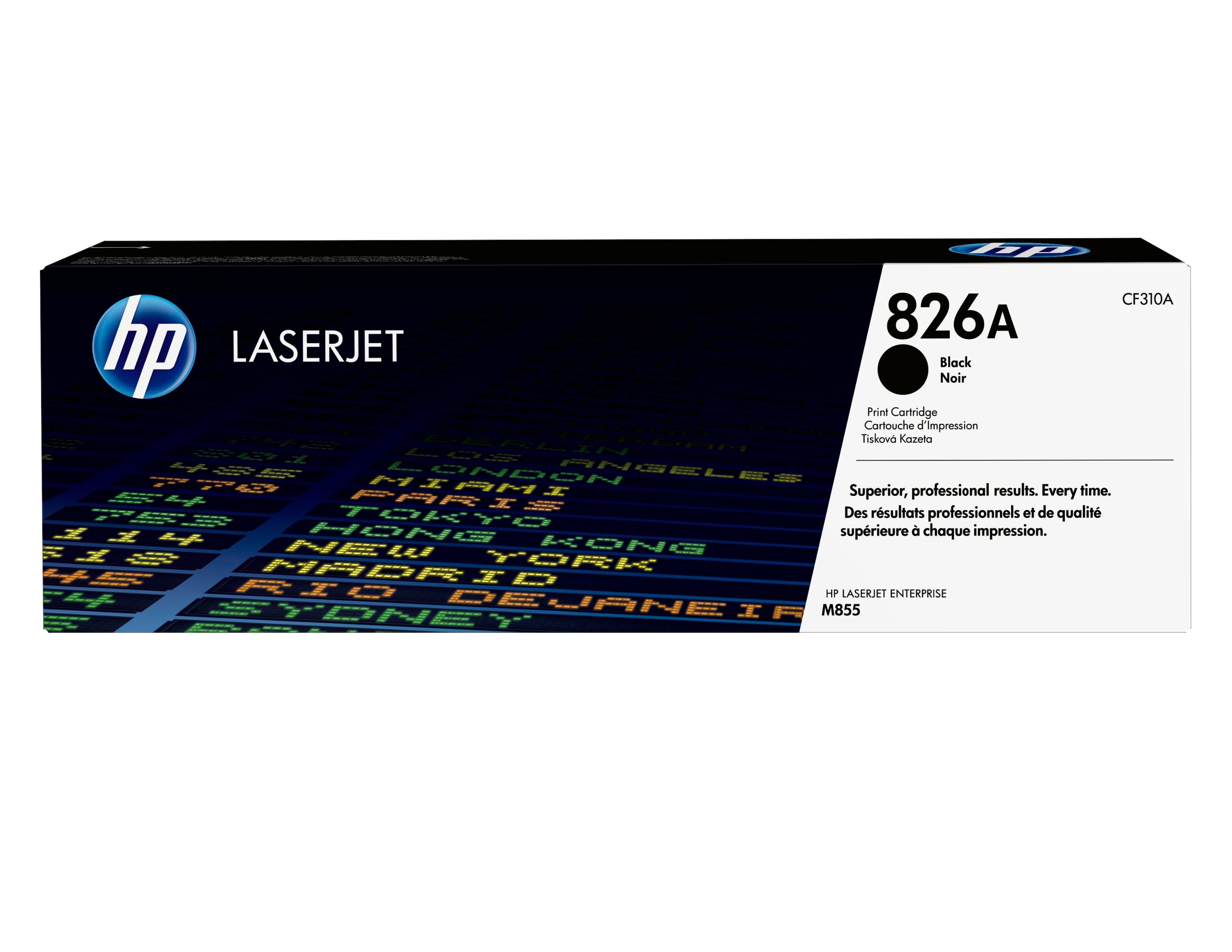 HP 826A Zwarte originele LaserJet tonercartridge (CF310A)