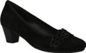 Gabor Zwarte Pumps Dames Leer Blokhak 37