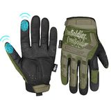 FREE SOLDIER Motorhandschoenen, tactisch, uniseks, ideaal voor auto, motorfiets, fiets, motorcross, vecht, klimmen, wandelen en bescherming van andere activiteiten in volle vingers, groen, XL