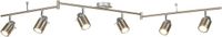 Searchlight Led opbouwspot Samson 6-lichts - Grijs