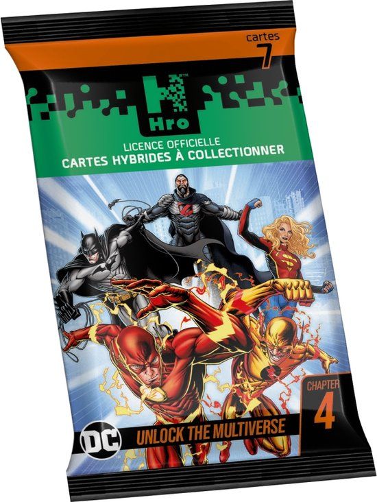 Hro DC The Flash Single Booster Trading Cards - DC Comics - 7 Cards - Chapter 4 - Standard Edition
