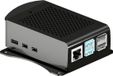 Joy-it RB-AlucaseP5-06B SBC-behuizing Geschikt voor serie: Raspberry Pi Met bevestigingslasplaat Zwart