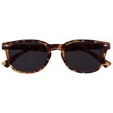 Leesbril OPULIZE Leesbril Bruine Schildpad Zon Lezers UV400 Gregory Peck-Stijl Mannen Vrouwen Scharnieren Met Veer S14-2T +3,00