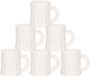 Verre à shot en plastique blanc - 2,5 cl - 12 pièces - Incassable