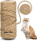 Markenlos Bol Sisal touw voor krabpaal - natuurlijk materiaal - 30 meter