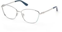 Guess GU50224 Vierkant Metaal Brilmonturen Vrouwen Shiny antiqued light nickeltin 54/15/140