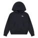 Levi's Sweat à capuche Batwing Patch Jet Black pour filles