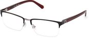 GUESS GU50191 002 matte black 58/18/145 MAN Brilmonturen