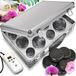 SereneLife Hot Stone Massagekit – Draagbaar Therapiensysteem met Verhitte Steen, Digitale Temperatuurcontroller, 12 Massagestenen Inbegrepen, Snelle Installatie: Alles-in-één Draagbare Kit