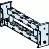 Schneider Electric LVS04664 Verzamelraildrager 1 stuk(s)