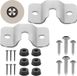 Inovra Plus - Set de 2 supports de fléchettes en acier inoxydable