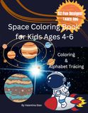 ABC Space Coloring Book for Kids