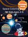 ABC Space Coloring Book for Kids