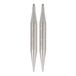 ChiaoGoo TWIST Lace Interchangeable Needle Tips 8cm 8.00mm Silver 1 piece