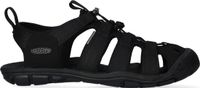 Keen Clearwater CNX Heren Wandelsandalen Triple Black | Zwart | Polyester | Maat 47