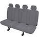 HP Autozubehör 22416 Housse de siège auto 5 pièces Polyester Gris Banquette arrière (4 places)