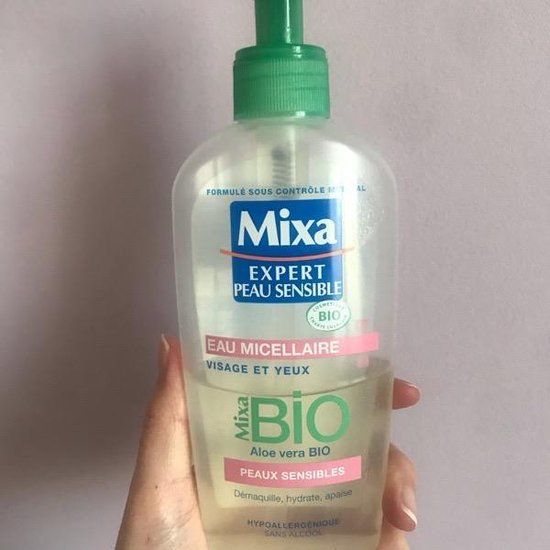 MIXA Expert Sensitive Skin Micellar Cleansing Water Certified Organic - 200 ml