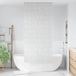 Maison Exclusive Rideau de douche, 120x240 cm, avec motif étoile de mer