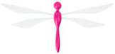 Boon Mobile Fli White/Pink Mobile