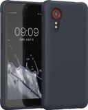kwmobile telefoonhoesje geschikt voor Samsung Galaxy Xcover 5 - Back cover in bosbesblauw