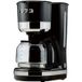 SILVERCREST Cafetière à filtre, jusqu'à 10 tasses, noir, rétro