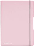 Herlitz Notizheft my.book flex A4 PP 2x 40Bl. kar/lin ros