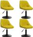 vidaXL Eetkamerstoelen