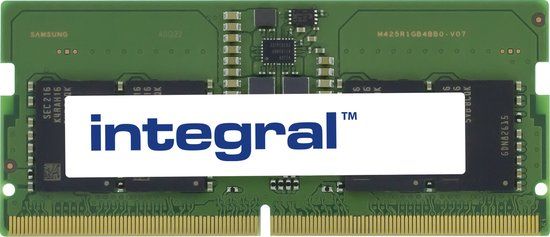 Integral IN5V8GNJWDX geheugenmodule 8 GB DDR5 262-pin SO-DIMM