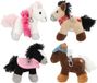 Depesche - Miss Melody knuffelhanger paard - Wit/Donkerbruin/Beige/Zwart
